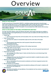 Fact sheet providing details on the project and its status. 