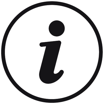 Information icon. 